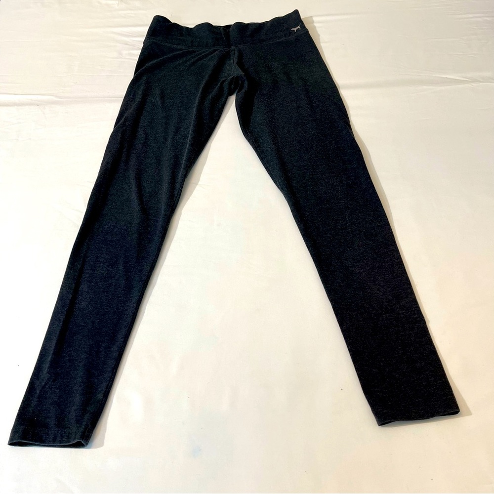 VICTORIA’S SECRET, PINK YOGA PANTS , WOMENS Size S/P Gray, Nice Used C…